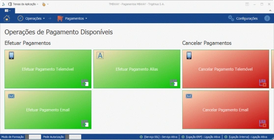 Operações de Pagamentos